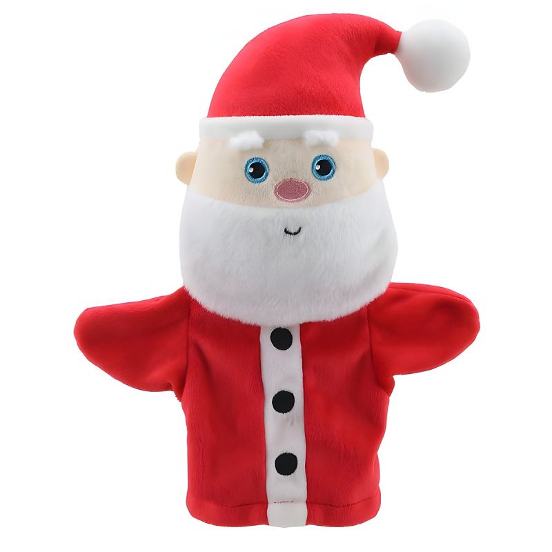 Father Christmas baby hand puppet by The Puppet Company
