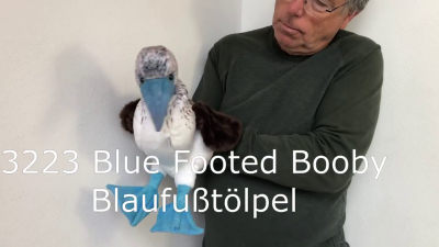 Folkmanis Handpuppe Blaufußtölpel Demo
