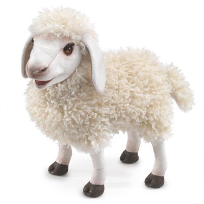 Folkmanis Woolly Sheep Hand Puppet