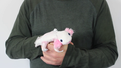 Video 1: Folkmanis Large Axolotl, White Finger Puppet