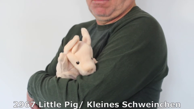 Folkmanis Little Pig Hand Puppet (Small Stage Puppet) Demo 2