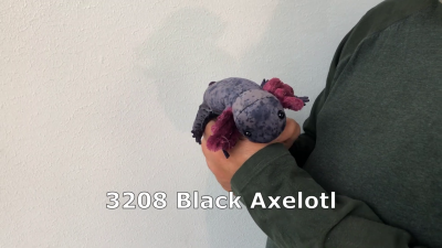 Video 1: Folkmanis Large Axolotl, Black Finger Puppet