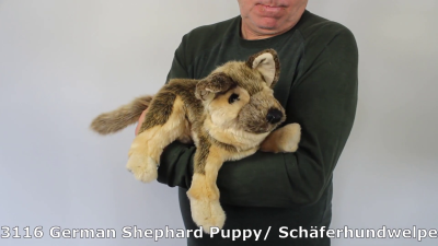 Video 1: Folkmanis Handpuppe Schäferhundwelpe