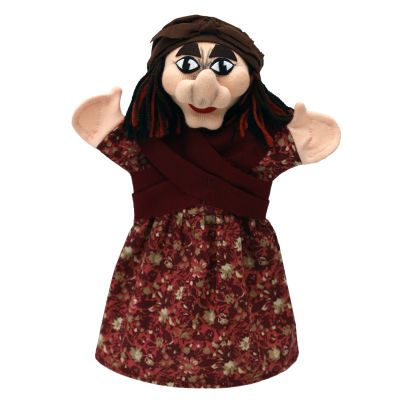 Kasperlepuppe Hexe - munabo Handpuppe