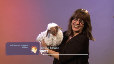Video 1: Folkmanis Handpuppe blökendes Schaf