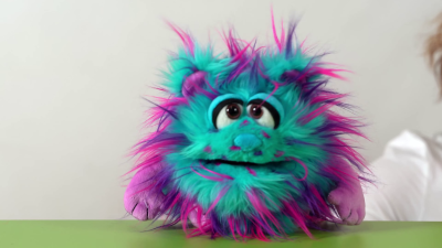 Living Puppets hand puppet Hupe - Monster to go! Demo