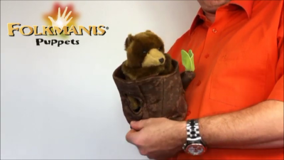 Video 2: Folkmanis Bear in Tree Stump Hand Puppet