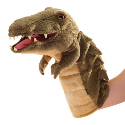 Folkmanis Handpuppe Krokodil (Stage Puppet)