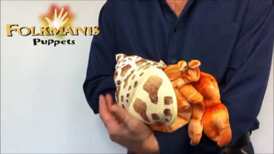 Folkmanis Handpuppe Einsiedlerkrebs Demo 2