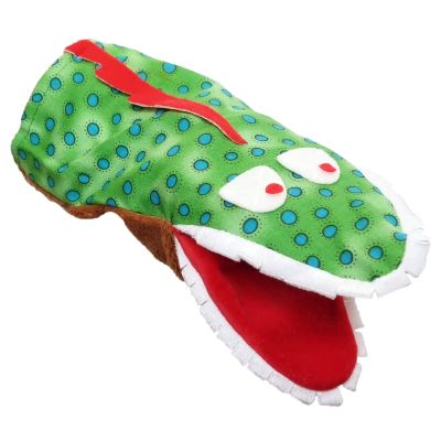 Kasperlepuppe Krokodil - Kersa Kalli Schmusehandpuppe
