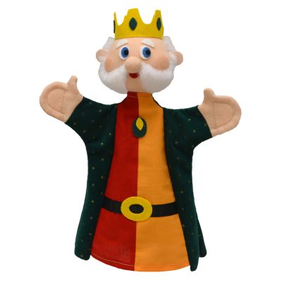 Kasperlepuppe König Valentin - munabo Handpuppe