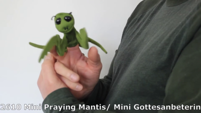 Video 1: Folkmanis Mini Praying Mantis Finger Puppet