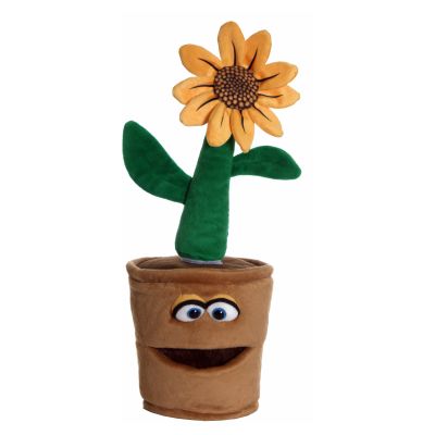 Living Puppets Handpuppe Blumentopf Volker