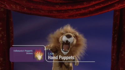 Video 1: Folkmanis Handpuppe Löwe (Stage Puppet)