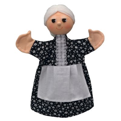 Punch and Judy Grandma Hand Puppet - munabo