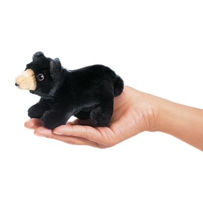 Folkmanis Fingerpuppe mini Schwarzbär