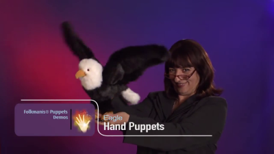 Video 1: Folkmanis Handpuppe Weißkopfseeadler