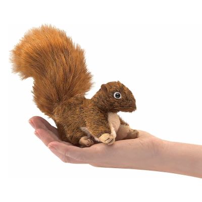 Folkmanis Fingerpuppe mini rotbraunes Eichhörnchen