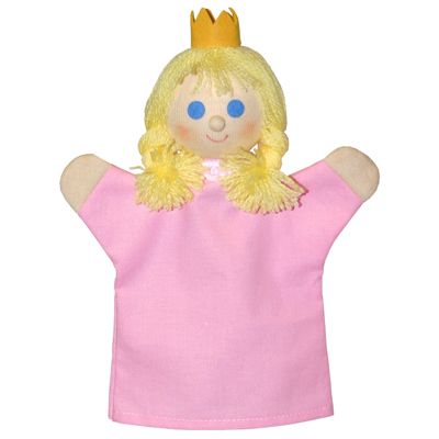 Punch and Judy Hand Puppet Princess - munabo