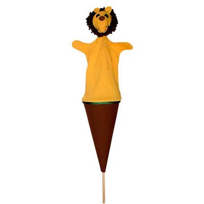 Tütenkasper Löwe - munabo Handpuppe
