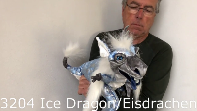 Video 2: Folkmanis Handpuppe Eisdrache