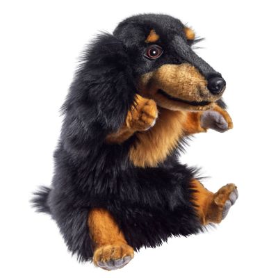 Miniature Dachshund Hand Puppet - Hansa Creation