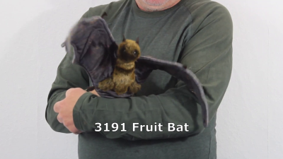 Folkmanis Handpuppe Flughund Demo
