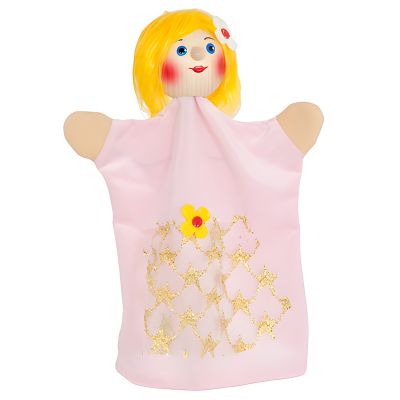 Punch and Judy Fairy Lea (pink) Hand Puppet - Kersa Beni