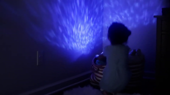 Tranquil Schildkröte - Farbe pink - cloud b LED Nachtlicht Demo