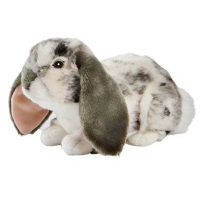 Widderkaninchen Kuscheltier - Anima Plüschfigur grau
