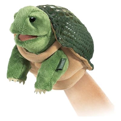 Folkmanis Handpuppe kleine Schildkröte (kleine Stage Puppet)