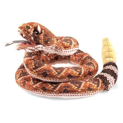 Folkmanis Giant Rattlesnake Finger Puppet