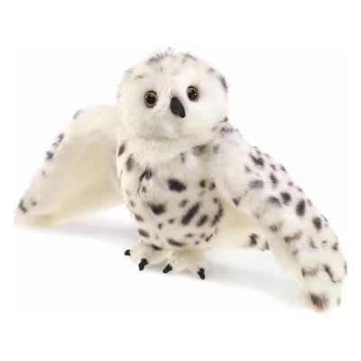 Folkmanis Handpuppe Schneeeule