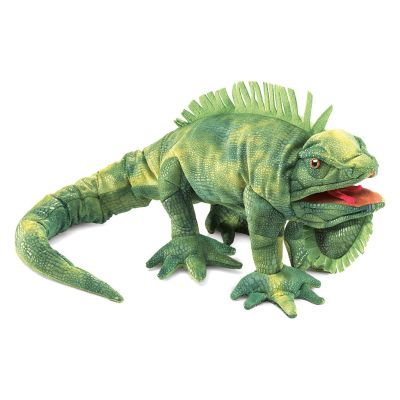 Folkmanis Handpuppe Leguan