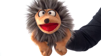 Living Puppets Handpuppe Igel Herr Waldmeister Demo