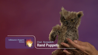 Video 1: Folkmanis Handpuppe Kreischeule