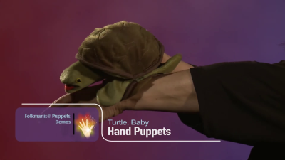 Video 1: Folkmanis Handpuppe Baby Schildkröte