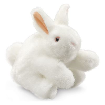 Folkmanis Handpuppe schneeweißes Kaninchen