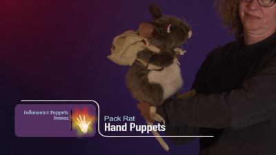 Video 1: Folkmanis Handpuppe Packratte