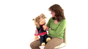 Living Puppets hand puppet Ronja Demo 2