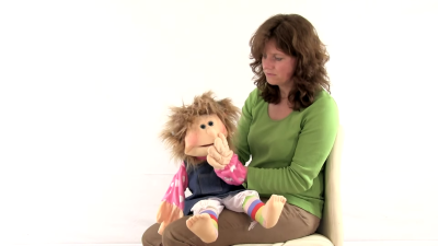 Living Puppets Handpuppe Ilselotte Keksberg Demo