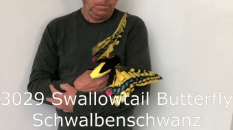 Folkmanis Schwalbenschwanz Schmetterling Demo 2