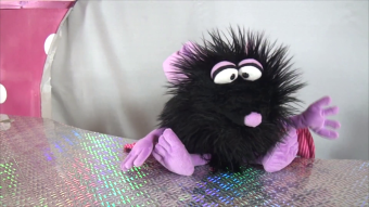 Living Puppets hand puppet Bammel (bat monster) - monster to go! Demo