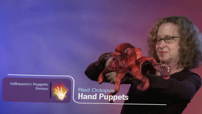 Video 1: Folkmanis Red Octopus Hand Puppet