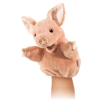 Folkmanis Handpuppe kleines Schwein (kl. Stage Puppet)