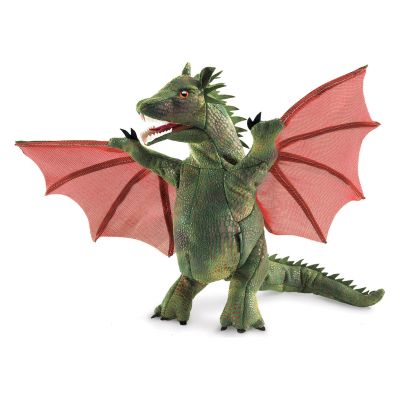 Folkmanis Handpuppe Drache mit Schwingen