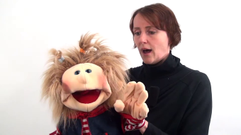 Living Puppets hand puppet Ronja Demo
