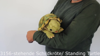 Folkmanis Standing Tortoise Hand Puppet Demo