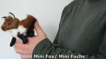 Folkmanis Fingerpuppe mini Fuchs Demo 2