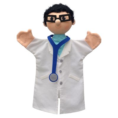 Kasperlepuppe Doktor - munabo Handpuppe